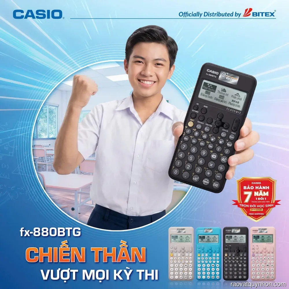 Bán máy tính Casio FX580VN giá sỉ