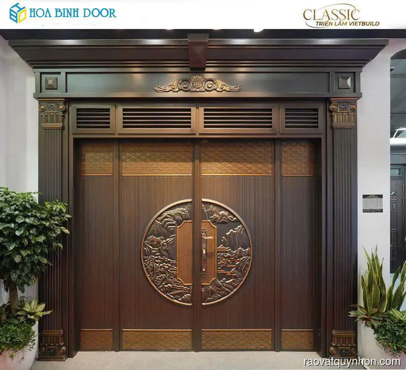 Giá cửa thép vân gỗ classic 5D tại Phường Tân Hưng - TP.HCM
