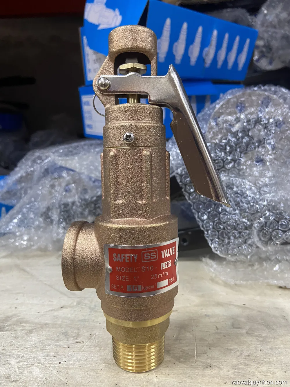 Van an toàn đồng tay giật giải pháp bảo vệ hệ thống áp suất hiệu quả