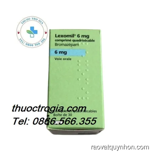 Lexomil 6mg là thuốc gì?