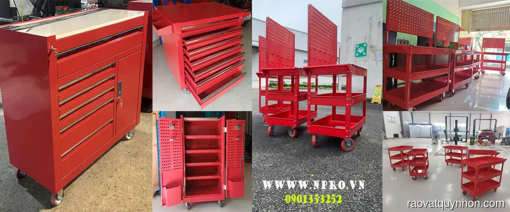 Tủ đồ nghề 5 ngăn 1 cánh bảng treo sơn tĩnh điện