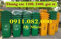 Điểm bán thùng rác 120l 240l giá rẻ tại các tỉnh miền tây- thùng rác chất lượng