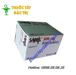 Sabril 500mg là thuốc gì?