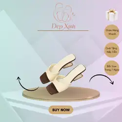 Giải cứu đôi chân công sở với đôi dép cao gót đế vuông siêu êm