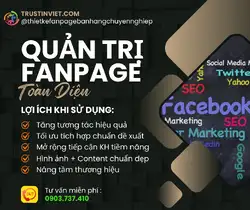 Quản trị fanpage facebook uy tín chất lượng nhất – LH : 0903.737.410