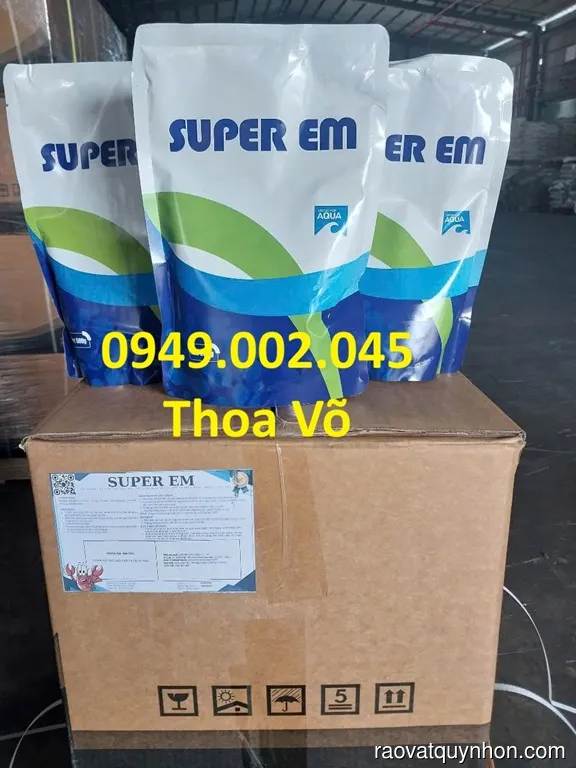 SUPER EM (EM GỐC) – Xử Lý Đáy Ao Mạnh Mẽ, Cắt Tảo Hiệu Quả, Ổn Định Môi Trường