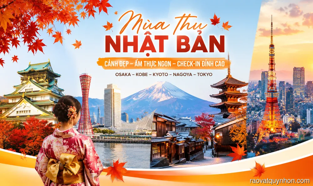 Mùa thu Nhật Bản có gì đẹp? Nên đi đâu để ăn ngon, check-in đẹp?