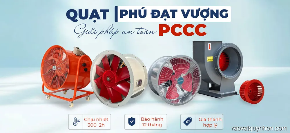 GIẢI PHÁP THÔNG GIÓ HIỆU QUẢ CHO CÔNG NGHIỆP TỪ PHÚ ĐẠT VƯỢNG