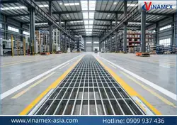 Giải Pháp Nắp Mương Grating Vinamex – Bền Bỉ, Thẩm Mỹ và An Toàn Cho Công Trình
