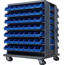 Xe đẩy 3 ngăn – Bảng treo khay nhựa