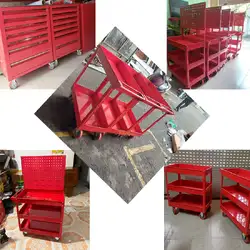 Xe đẩy 3 ngăn kết hợp Bảng treo